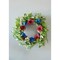 22" Patriotic Mixed Flower Wreath Red, White & Blue Floral Door Decor for Memorial Day & 4th of July